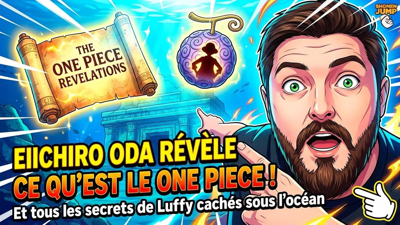 Eiichiro Oda révèle ce qu’est le One Piece et tous les secrets de Luffy (et les cache sous l’océan)