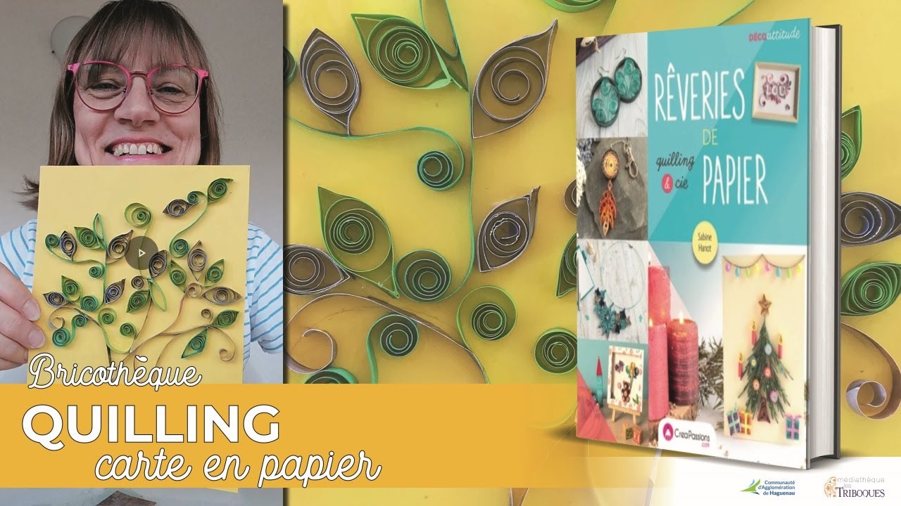 Bricothèque : créez un arbre en quilling