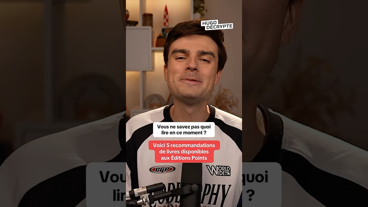 Je vous recommande 5 livres pour la rentrée avec @editionspoints