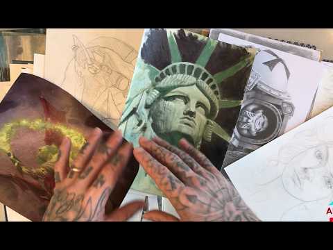 Je vous montre mes entraînements artistiques du mois de janvier 2026 