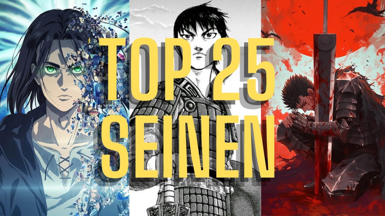 TOP 25 MANGAS SEINEN (2024)