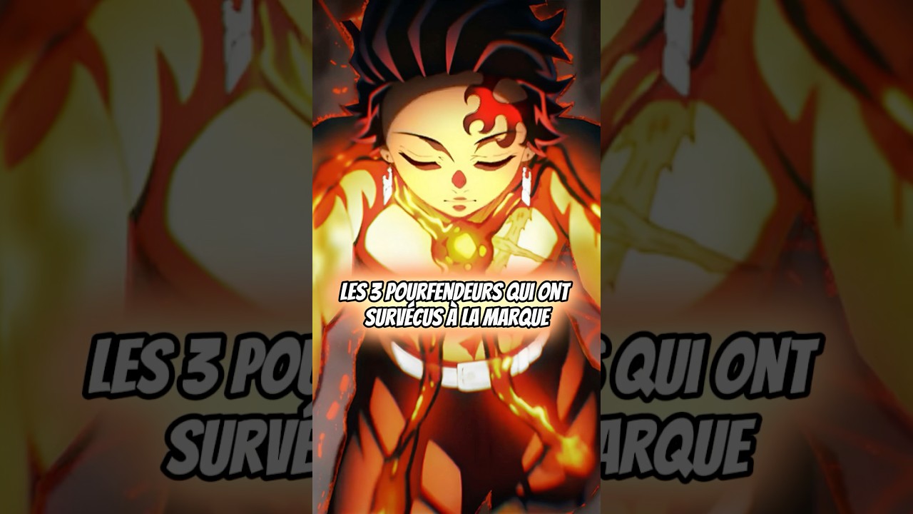 Les 3 pourfendeurs qui ont survécu à la marque ! 🤯😳 #demonslayer #kimetsunoyaiba #anime #manga