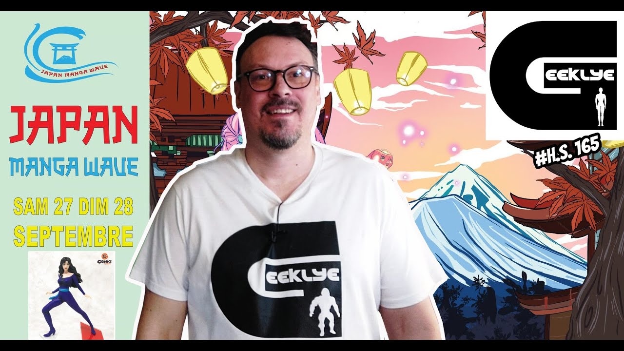 Geeklye Japan Manga Wave 2025 Zénith d'Amiens : Cosplay, Boutiques Japonisant, Comédiens doublages