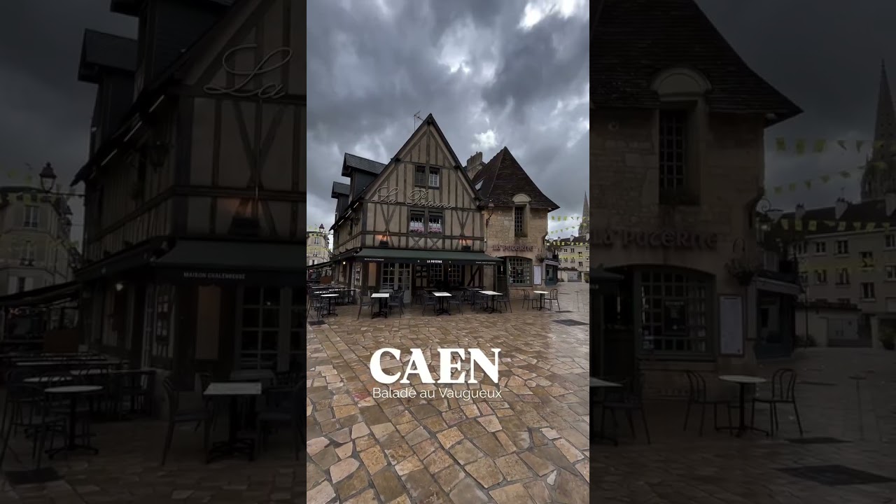 🇬🇧A Magical Walk in Vaugueux, Caen – Normandy’s Hidden Gem🇫🇷#caen#normandie#france#francetravel