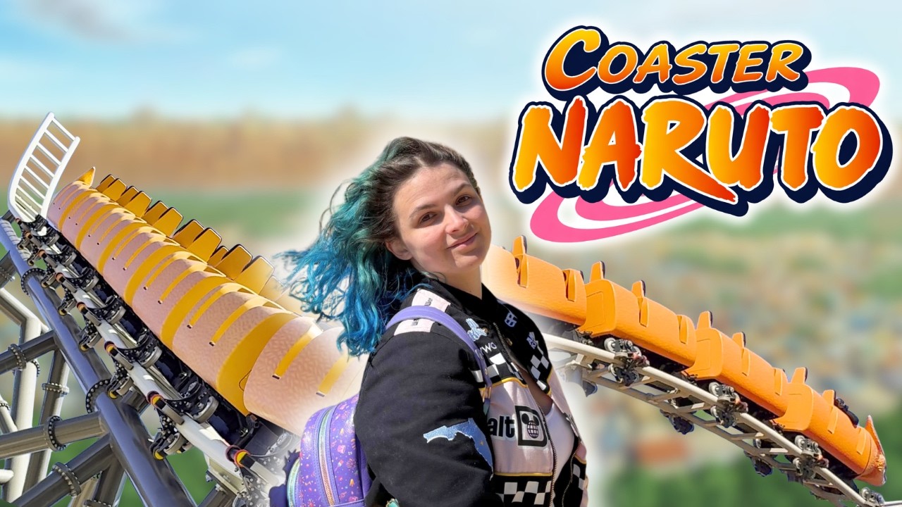 JE NE M’ATTENDAIS PAS À ÇA… zone Naruto au Parc Spirou !