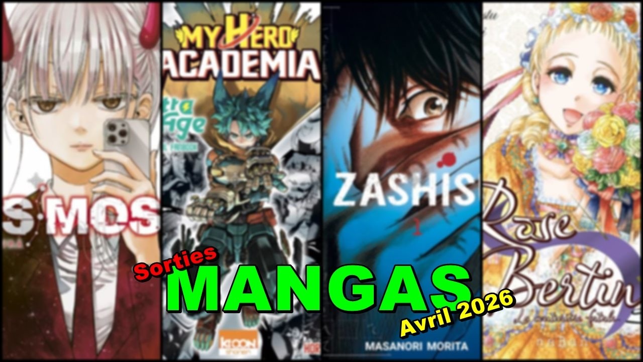 Petit tour des sorties mangas d'avril 2026