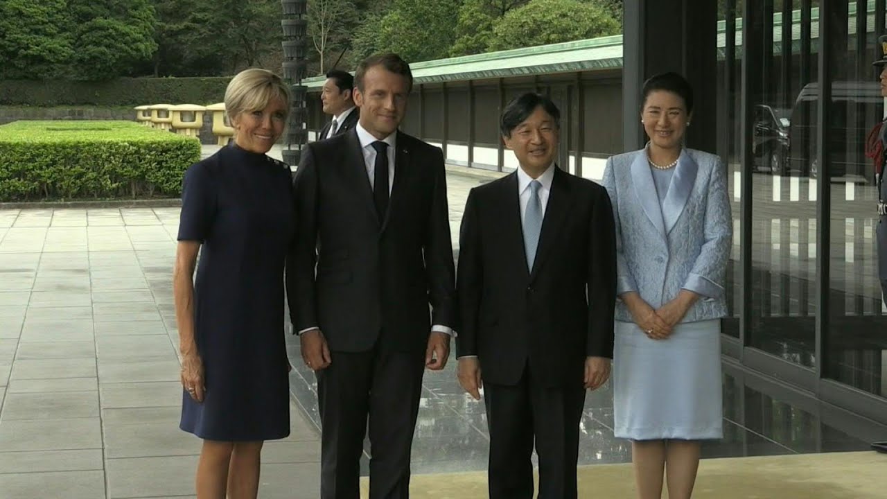 L'empereur du Japon Naruhito reçoit Macron | AFP Images