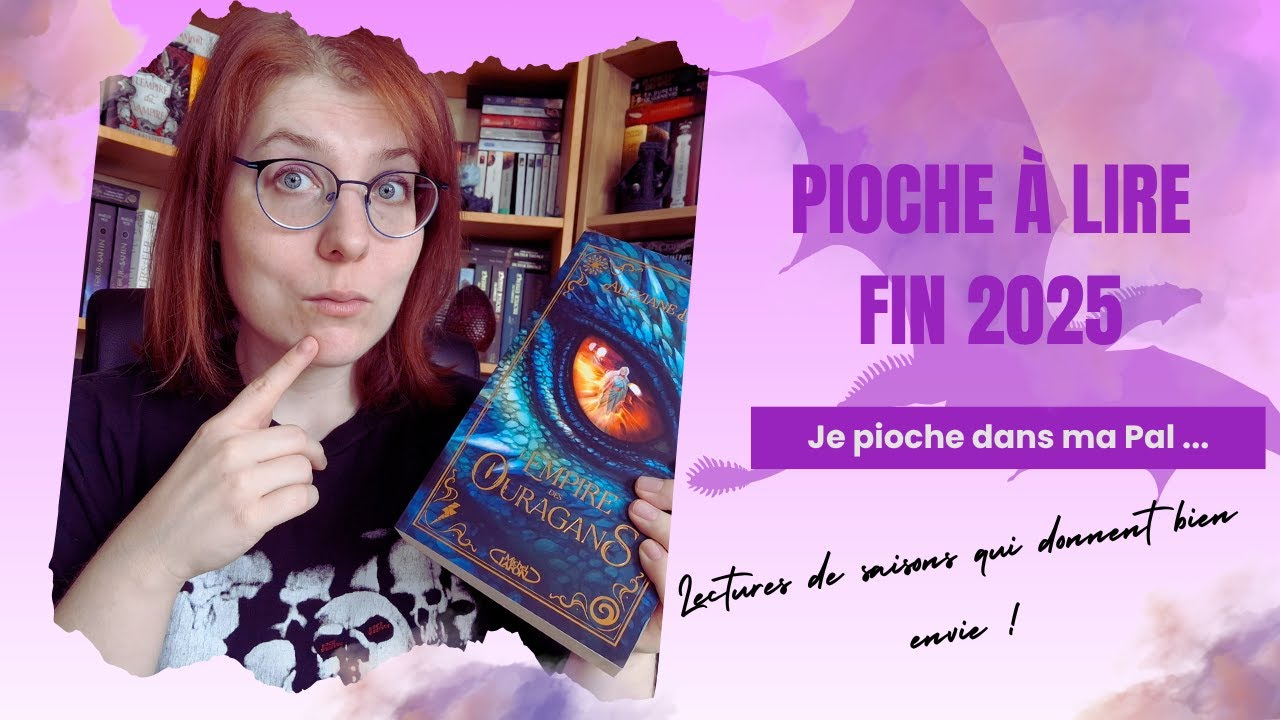 Ma pioche à lire pour cette fin 2025 ! 🐲📚
