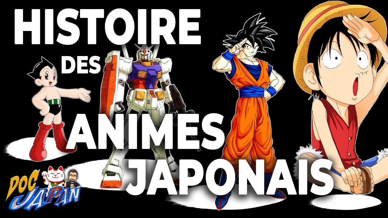 L'histoire de l'ANIMATION JAPONAISE (et de ses grands studios !)