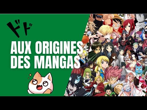 Aux origines des Mangas #fiction #manga