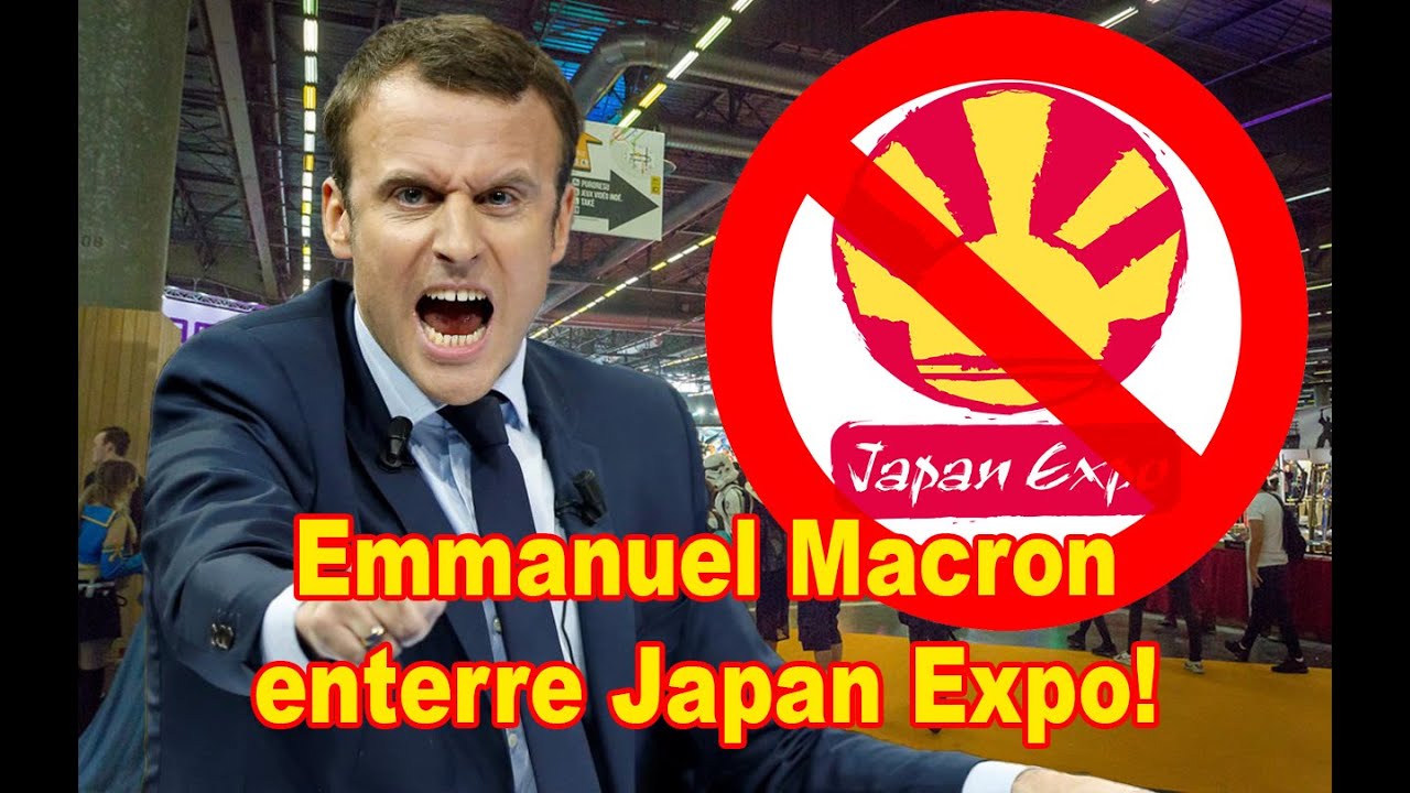 Emmanuel Macron enterre Japan Expo 2020