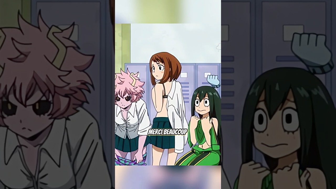 Mineta ESSAYE d’espionner les FILLES 😅| My Hero Academia