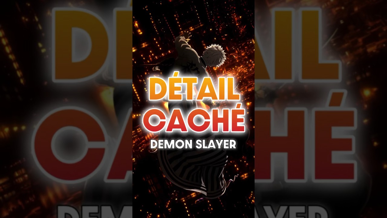 Ce Détail caché dans le dernier épisode de Demon Slayer est incroyable #anime #manga #demonslayer