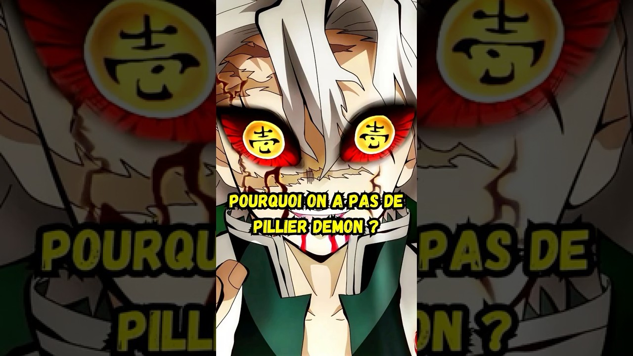 Pourquoi Muzan ne transforme pas les piliers en démon dans Demon Slayer ? #demonslayer #anime #manga