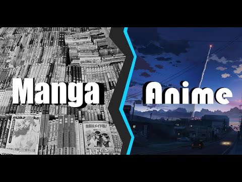 La différence entre un manga un animé