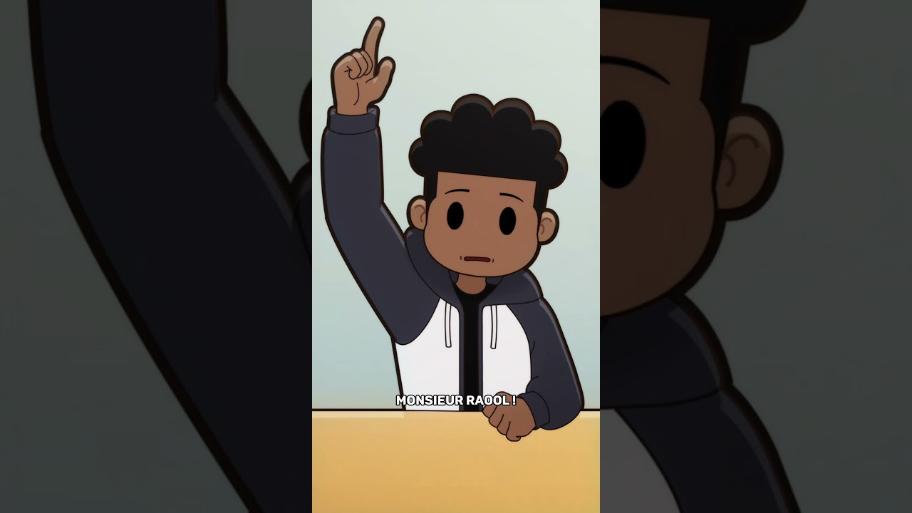 Quand LA PROF te CLASH devant TOUTE LA CLASSE #animation #mdr #humour #clash #cartoon #lol #fun
