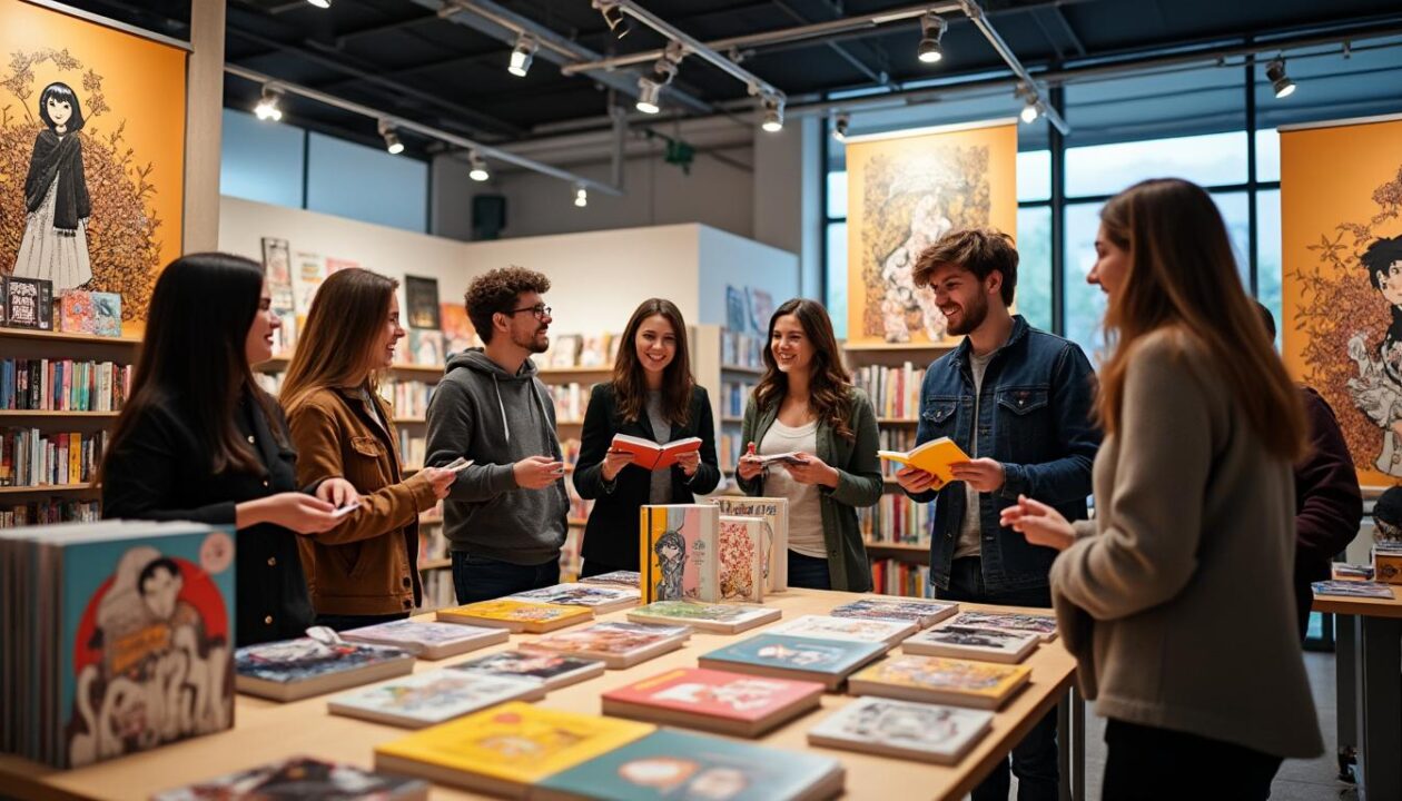découvrez comment une jeune maison d’édition de mangas de meurthe-et-moselle impressionne lors du salon des ailes du livre à longwy, mêlant passion et créativité.