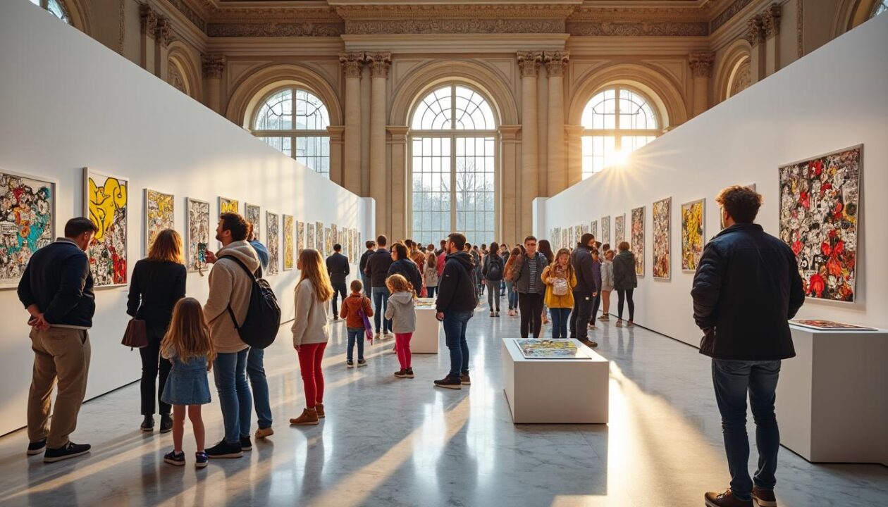 découvrez l'exposition exceptionnelle dédiée à l'art du manga au musée parisien, qui attire un nombre record de visiteurs passionnés et curieux.