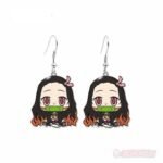 boucles doreilles demon slayer nezuko kamado chibi