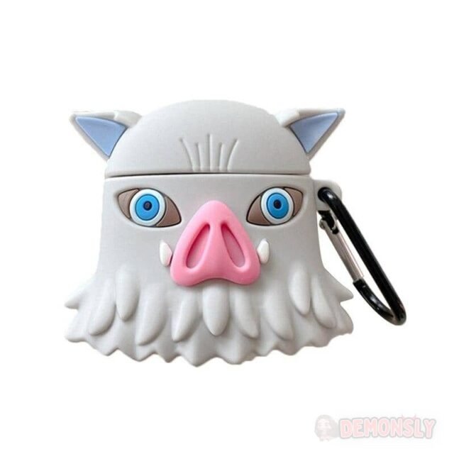 coque airpods demon slayer inosuke boar head