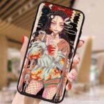 coque iphone demon slayer nezuko enerve