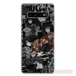 coque samsung demon slayer giyuu sortant son sabre