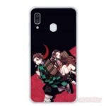 coque samsung demon slayer tanjiro portant nezuko