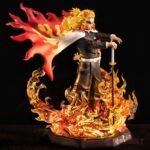 figurine demon slayer kyojuro rengoku flamme 3