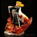 figurine demon slayer kyojuro rengoku flamme 4