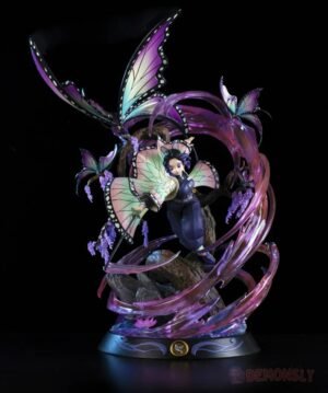 figurine shinobu kocho demon slayer 1 6 pvc statue 36cm violet fonce 2