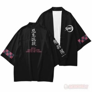 kimono demon slayer noir shinazugawa