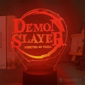 lampe demon slayer logo demon slayer kimetsu no yaiba
