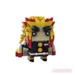 moc figurine d action japonaise demon slayer briques tanjirou nezuko hashibira kyoujurou mod le de bloc 2