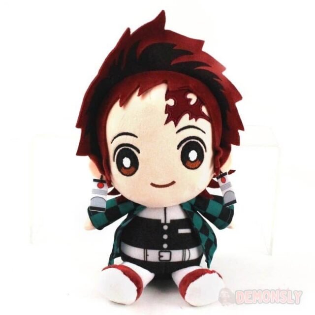 peluche demon slayer tanjiro kamado assis