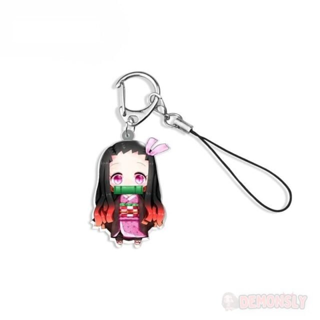 porte cle demon slayer nezuko kamado kawaii