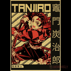 poster demon slayer tanjiro
