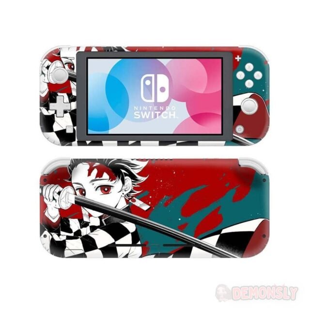 protection nintendo switch demon slayer tanjiro cicatrice frontale