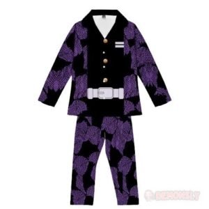 pyjama demon slayer long chemise shinobu kocho
