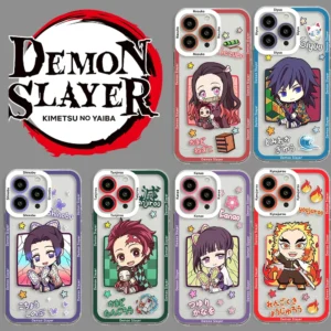 Coque iPhone Demon Slayer Kawaii
