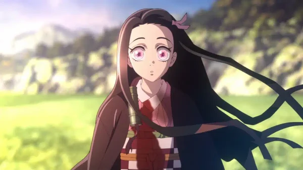 nezuko kamado qui résiste au soleil